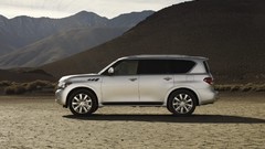 Cars Infiniti side view trucks vehicles Infiniti QX56