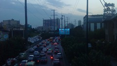 Cars iran tehran Milad Tower-Tehran