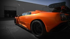 Cars italian cars lamborghini diablo orange cars