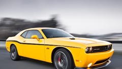 Cars jackets dodge challenger Dodge Challenger SRT8 yellow cars