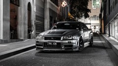 Cars JDM Japanese domestic market Nissan Skyline R34 GT-R Ztune