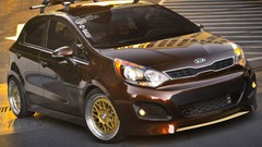 Cars Kia vehicles front angle view Kia Rio