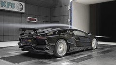 Cars Lamborghini-Aventador wind tunnel