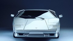 Cars Lamborghini blue background front view vehicles Supercars 