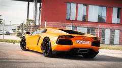 Cars Lamborghini races aventador