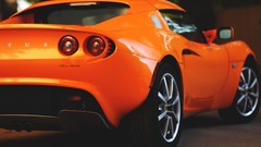 Cars lotus Elise orange cars