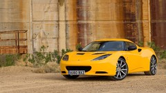 Cars lotus evora yellow cars