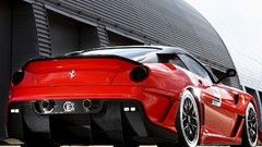 Cars low-angle shot Ferrari 599XX