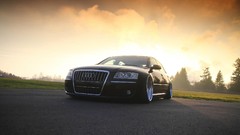 Cars low stance Hella Flush Audi S8