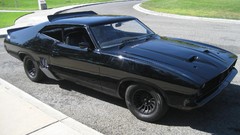 Cars Mad Max muscle cars ford falcon Aussie Muscle Car black 