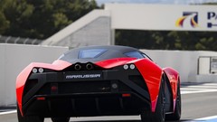 Cars marussia rear view cars russian cars Marussia B2
