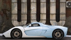 Cars marussia side view