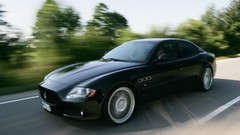 Cars Maserati Quattroporte vehicles black cars