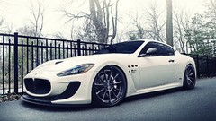 Cars Maserati roads automobile vehicles Maserati GranTurismo S