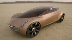 Cars Mazda futuristic beige cars