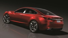 Cars Mazda vehicles concept art concept cars red cars Mazda 