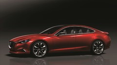 Cars Mazda vehicles concept art concept cars red cars Mazda 