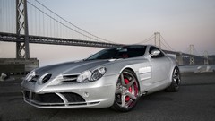 Cars McLaren Bridges Supercars exotic cars silver cars McLaren 