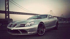 Cars McLaren Bridges vehicles Supercars exotic cars silver cars 