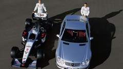 Cars McLaren Mercedes-Benz formula one David Coulthard Mika 