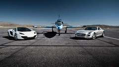 Cars mclaren mp4-12c mercedes sls