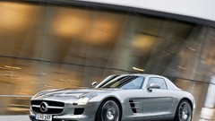 Cars Mercedes-Benz gullwing Mercedes-Benz SLS AMG E-Cell