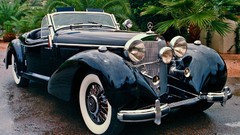 Cars Mercedes-Benz vehicles cabriolet classic cars 1936 front 