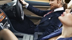 Cars models tie sunglasses