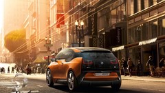 Cars motion vehicles concept art Coupé BMW i3