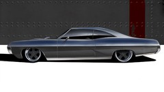 Cars muscle cars drawings