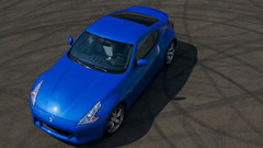 Cars nissan 370z blue