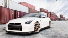 Cars Nissan Containers GT-R vehicles nissan gt-r white cars