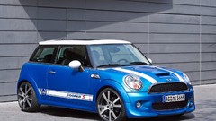 Cars outdoors Mini Cooper