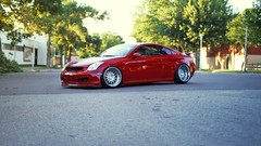 Cars outdoors vehicles g35 red cars JDM Japanese domestic market