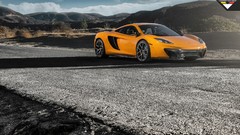 Cars outdoors vorsteiner yellow cars McLaren MP4