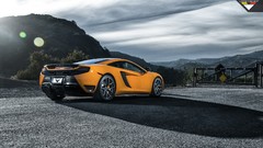 Cars outdoors vorsteiner yellow cars McLaren MP4