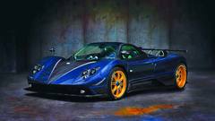 Cars pagani zonda carbon