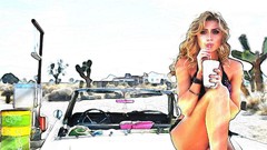 Cars paintings Celebrity drawings alyson michalka Aly Michalka