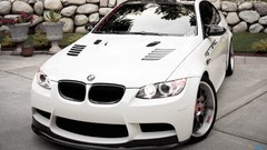 Cars parking bmw m3 headlights vehicles Coupé BMW M3 E92