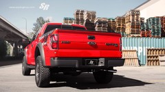 Cars pickup trucks red cars pickup trucks Ford F-150 SVT Raptor