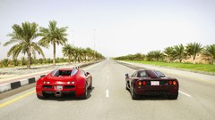 Cars races bugatti veyron McLaren F1 topgear