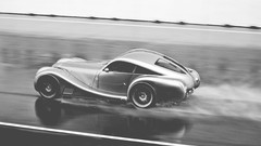 Cars races morgan aero greyscale