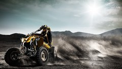Cars racing ATV brp