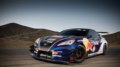 Cars racing Hyundai Genesis