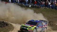 Cars rally Ford racing
