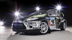 Cars rally Ken Block ford fiesta