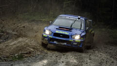 Cars rally Subaru Subaru