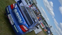 Cars rally Subaru WRX STI