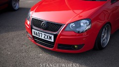 Cars red cars Volkswagen Polo