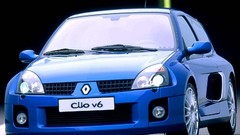 Cars Renault vehicles sports cars Renault Clio V6 Renault Clio